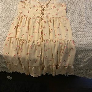 Super cute baby doll dress- worn once over bathing suit